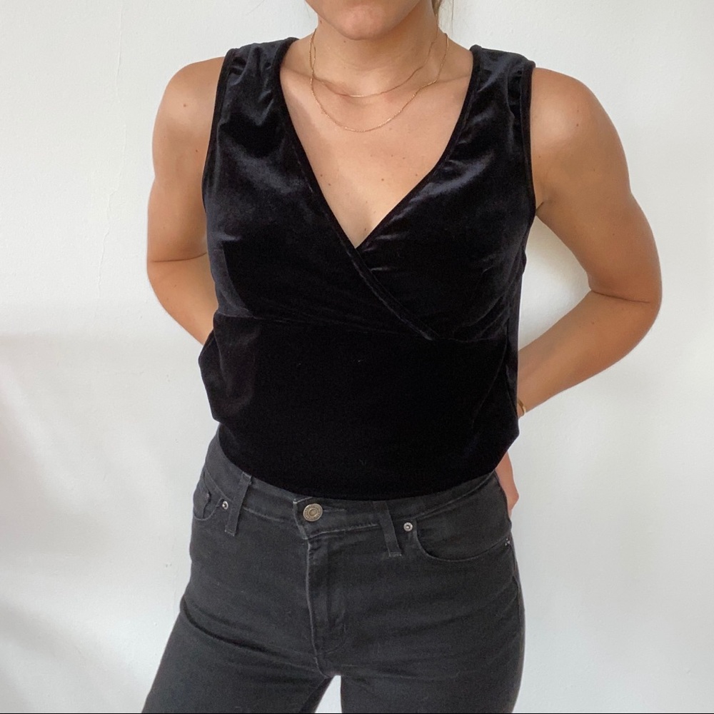 Vintage I.N. San Fransisco velvet crop